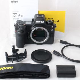 ☆新品級・ショット数9989☆ Nikon ミラーレス一眼 Z6 III ボディ フルサイズ ニコン Z6III #4371