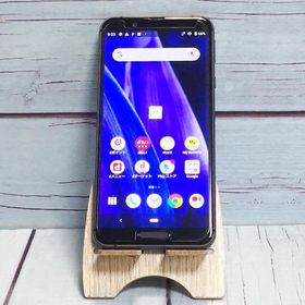 docomo AQUOS sense3 SH-02M ブラック 本体 白ロム SIMロック解除済み SIMフリー B748673