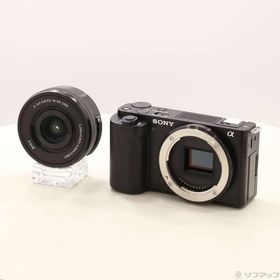 〔中古〕SONY(ソニー) VLOGCAM ZV-E10L パワーズームレンズキット ブラック〔368-ud〕