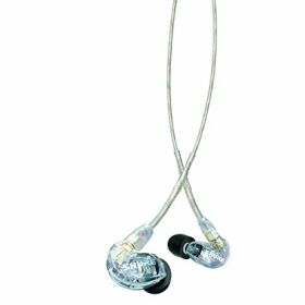 【マラソン最大46倍】SHURE シュア 高遮音性イヤホン (有線タイプ) / SE215-CL-A クリア : カナル型 【国内品/2年】