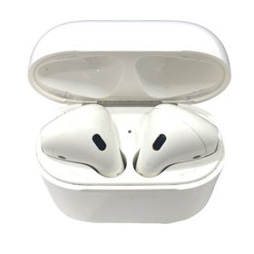 アップル(Apple)のApple AirPods 第2世代 MV7N2J/A ホワイト 動作確認済 家電 電化製品 【中古】 52510R15(ヘッドフォン/イヤフォン)