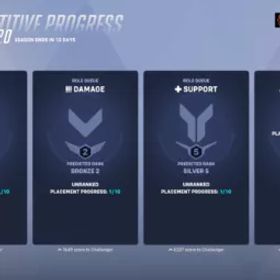 ⭐ S20 ⭐ トリプルロール 予想ブ⭐ロンズ 5 タンク ⭐ ブロンズ3 ダメージ ⭐ シルバー 5 サップ ⭐ 即時配達 ⭐ 電話番号認証済 ⭐ オーバーウォッチ2 ⭐バトルネット ⭐ メアド譲渡可能 ⭐