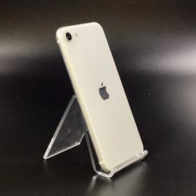 【全額返金保証】【最速発送】 iPhone SE（第2世代） 128GB ホワイト au 白ロム 動作確認済 78%