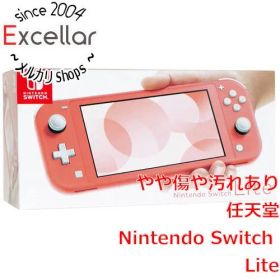 [bn:2] 任天堂 Nintendo Switch Lite(ニンテンドースイッチ ライト) HDH-S-PAZAA コーラル 外箱・本体いたみ 元箱あり