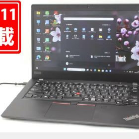 訳有 フルHD 13.3インチ Lenovo ThinkPad X390 Windows11 高性能 第8世代Core i7-8665U 16GB 爆速NVMe式512GB-SSD カメラ 無線 Office付き Win11【中古ノートパソコン 中古パソコン 中古PC】送料無料 あす楽対応 即日発送（Windows10も対応可能 Win10）