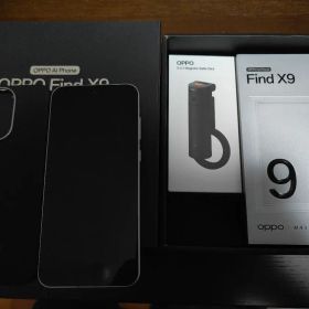 OPPO Find X9 本体 ケース付き 特別版