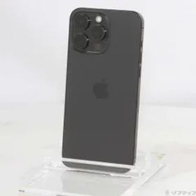 ソフマップ 〔中古品〕 iPhone15 Pro Max 256GB ブラックチタニウム MU6P3J／A SIMフリー【349】