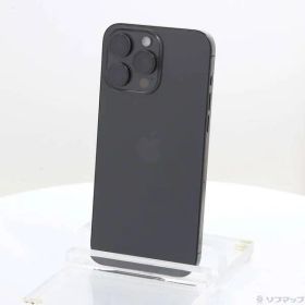 ソフマップ 〔中古品〕 iPhone15 Pro Max 256GB ブラックチタニウム MU6P3J／A SIMフリー【269】