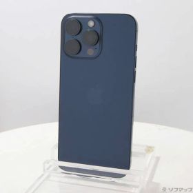 ソフマップ 〔中古品〕 iPhone15 Pro Max 256GB ブルーチタニウム MU6T3J／A SIMフリー【262】