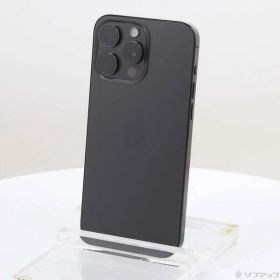 ソフマップ 〔中古品〕 iPhone15 Pro Max 256GB ブラックチタニウム MU6P3J／A SIMフリー【251】