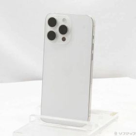 ソフマップ 〔中古品〕 iPhone15 Pro Max 256GB ホワイトチタニウム MU6Q3J／A SIMフリー【269】
