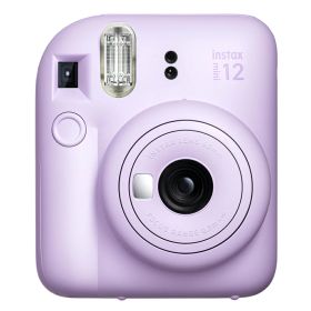 チェキ インスタントカメラ instax mini 12 LILAC PURPLE 富士フイルム シーンに合わせて簡単・きれいに撮影 ライラックパープル INSMINI12PPL ◆宅 【楽天ロジ発送】