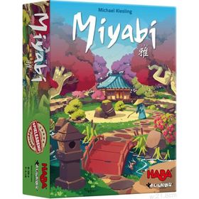 ボードゲーム 雅 (ミヤビ) HABA 2人 から 4人 8歳以上 45分 テーブルゲーム アナログゲーム 庭園 和風 タイル配置 アズール