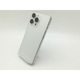【中古】Apple 国内版 【SIMフリー】 iPhone 13 Pro 256GB シルバー MLUP3J/A【新橋】保証期間１ヶ月【ランクC】