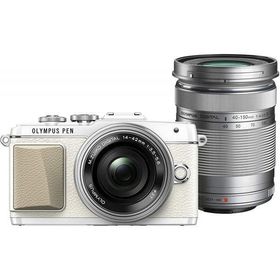 【中古】オリンパス OLYMPUS E-PL7 EZダブルズームキット ホワイト E-PL7 EZ DZKIT WHT