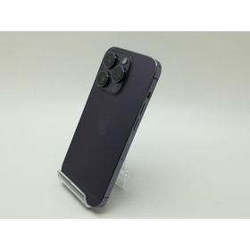 【中古】Apple 国内版 【SIMフリー】 iPhone 14 Pro 256GB ディープパープル MQ1E3J/A【新橋】保証期間１ヶ月【ランクC】