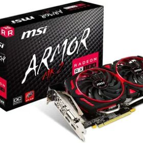 【中古】 MSI Radeon RX 580 ARMOR MK II 8G OC グラフィックスボード VD6544