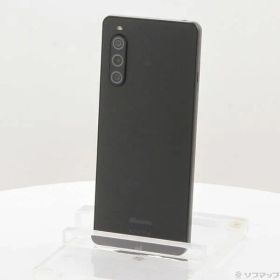 ソフマップ 〔中古品〕 Xperia 10 V 128GB ブラック SO-52D docomo SIMフリー【196】