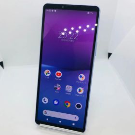【訳あり品】Xperia 10 V au 128GB SOG11 パープル
