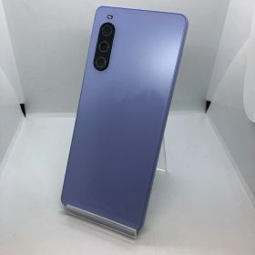 【訳あり品】Xperia 10 V SIMロック解除済 SOG11 パープル