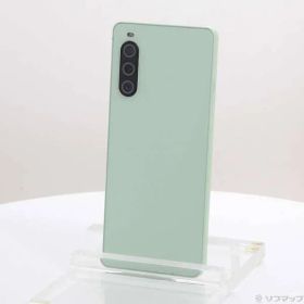 ソフマップ 〔中古品〕 Xperia 10 V 128GB セージグリーン XQDC44 楽天 SIMフリー【349】