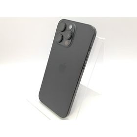 【中古】Apple 国内版 【SIMフリー】 iPhone 16 Pro Max 256GB ブラックチタニウム MYWG3J/A【高崎モントレー】保証期間１ヶ月【ランクC】