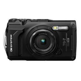 デジタルカメラ Tough TG-7 防水 充実のタフ性能 OM SYSTEM オーエムシステム 防水15m 防塵 耐衝撃 明るさF2.0 マクロ1cm ブラック TG-7-BLK ◆宅 【楽天ロジ発送】