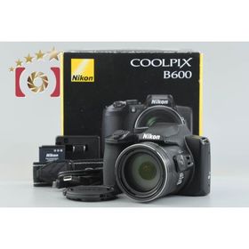 【中古】Nikon ニコン COOLPIX B600 ブラック コンパクトデジタルカメラ 元箱付き