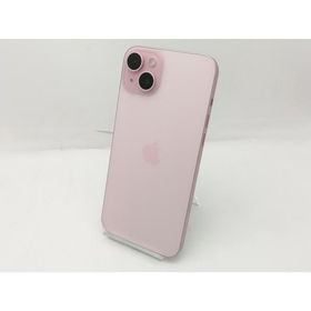 【中古】Apple 国内版 【SIMフリー】 iPhone 15 Plus 128GB ピンク MU093J/A【大宮東口】保証期間１ヶ月【ランクA】