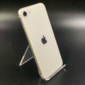 アップル(Apple)の【全額返金保証】【最速発送】Apple iPhone iPhone SE（第3世代） 128GB スターライト Softbank SIMフリー 動作確認済(スマートフォン本体)
