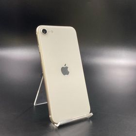アップル(Apple)の【全額返金保証】【最速発送】Apple iPhone iPhone SE（第3世代） 64GB スターライト Softbank 美品 動作確認済(スマートフォン本体)