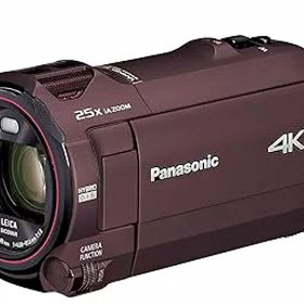 【中古】パナソニック 4K ビデオカメラ VX992M 64GB 光学20倍ズーム カカオブラウン HC-VX992M-T