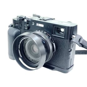FUJIFILM 富士フイルム X100VI コンパクトデジタルカメラ ブラック 動作確認済み ストラップ付属 【中古】 22601R1