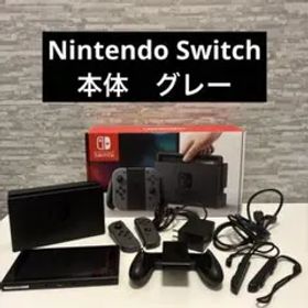 【美品】Nintendo Switch 本体 グレー