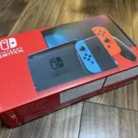 美品｜Nintendo Switch 本体 バッテリー強化版 ネオン おまけ付き