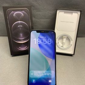 美品中古 国内版 SIMフリー iPhone12 Pro 128GB グラファイト色