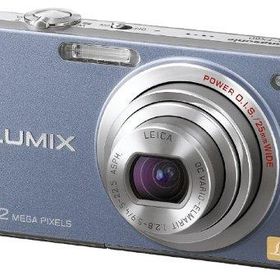 【中古】パナソニック デジタルカメラ LUMIX (ルミックス) FX60 ラベンダーブルー DMC-FX60-A