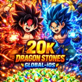 [iOS][海外] 20,000+ 龍石 |30-60 ランダム LRs(論理的リーダー)