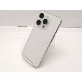 【中古】【赤ロム保証あり】Apple SoftBank 【SIMフリー】 iPhone 15 Pro 128GB ホワイトチタニウム MTU83J/A【新宿東口】保証期間1ヶ月【ランクA】