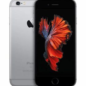 【中古】【安心保証】 iPhone6s[32GB] SIMロック解除 SB/YM スペースグレイ