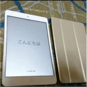アップル(Apple)の極美品iPad mini2 カバー付 セルラーモデル(タブレット)