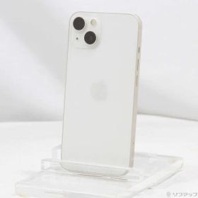ソフマップ 〔中古品〕 iPhone13 128GB スターライト MLND3J／A SIMフリー 〔ネットワーク利用制限▲〕【377】