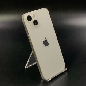 【全額返金保証】【最速発送】 iPhone 13 128GB スターライト au 白ロム 美品 動作確認済 82%