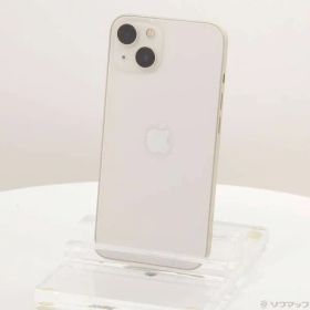 ソフマップ 〔中古品〕 iPhone13 128GB スターライト MLND3J／A SIMフリー【348】