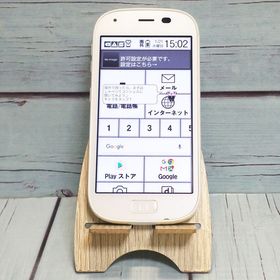docomo 富士通 F-04J らくらくスマートフォン4 ホワイト 白色 WHITE 942