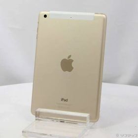 ソフマップ 〔中古品〕 iPad mini 3 16GB ゴールド MGYR2J／A docomo【258】