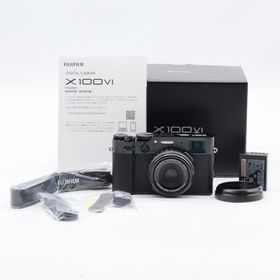 ★極上品★FUJIFILM X100VI ブラック ショット数 591回 2言語モデル
