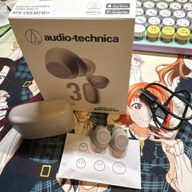 audio-technica ATH-CKS30TW+ ワイヤレスイヤホン