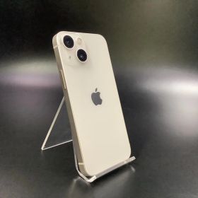 【全額返金保証】【最速発送】 iPhone 13 mini 128GB スターライト SIMフリー 白ロム 美品 動作確認済 80%