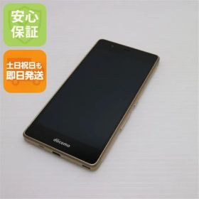 超美品 F-03H arrows SV ゴールド 即日発送 スマホ DoCoMo 富士通 本体 白ロム 土日祝発送OK 08000